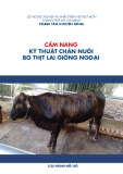 Cẩm nang kỹ thuật chăn nuôi bò thịt lai giống ngoại [chuẩn nhất]