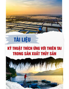 Giải pháp kỹ thuật thích ứng và giảm thiểu thiệt hại do thiên tai trong sản xuất thủy canh: Tài liệu chi tiết