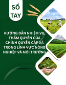 Sổ tay Hướng dẫn Thực hiện Nhiệm vụ, Thẩm quyền Mới của Chính quyền Cấp xã theo Mô hình Tổ chức Chính quyền Địa phương 2 Cấp - Lĩnh vực Nông nghiệp và Môi trường