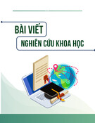 Tổ chức học tập theo dự án trong dạy học chuyên đề Ngữ văn nhằm phát triển năng lực học sinh phổ thông