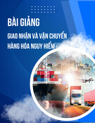 Bài giảng Giao nhận và vận chuyển hàng hóa nguy hiểm - Chương 5: Tác động sự cố đối với môi trường