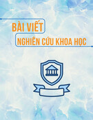 Phân tích ứng xử uốn phi cục bộ tấm nano FGMP vi bọt rỗng: Nghiên cứu với các điều kiện biên khác nhau