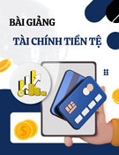 Bài giảng Tài chính tiền tệ chương 2: ĐH Tài nguyên và Môi trường Hà Nội