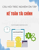 Câu hỏi trắc nghiệm Kế toán tài chính: Ôn tập hiệu quả nhất